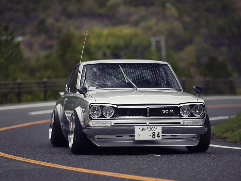 Nissan KPGC-10 Skyline 2000 GT-R Coupe 1970-1972 «Хакосука»